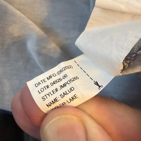 Johnnie O Top Shelf Mens Blue Martini Print Short Sleeve Polo Shirt Size M - Picture 10 of 10